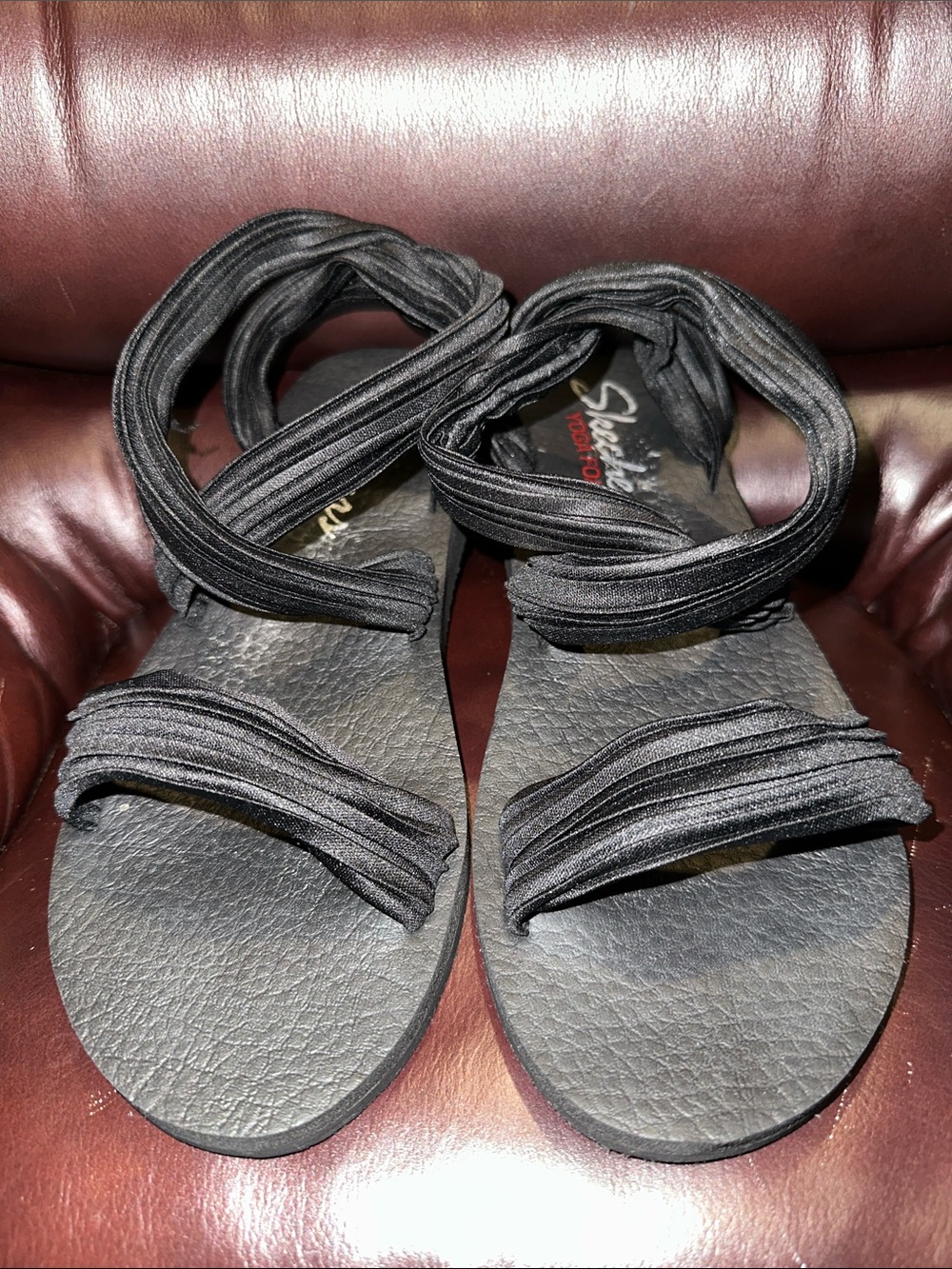 Skechers Yoga Foam Meditation Still Sky Sandals
